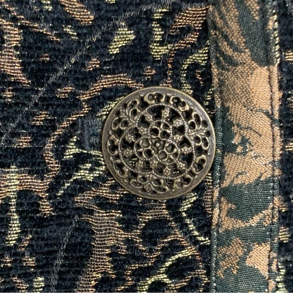Chicos Baroque Brocade Tapestry BlazerJacket - Picture 5 of 7